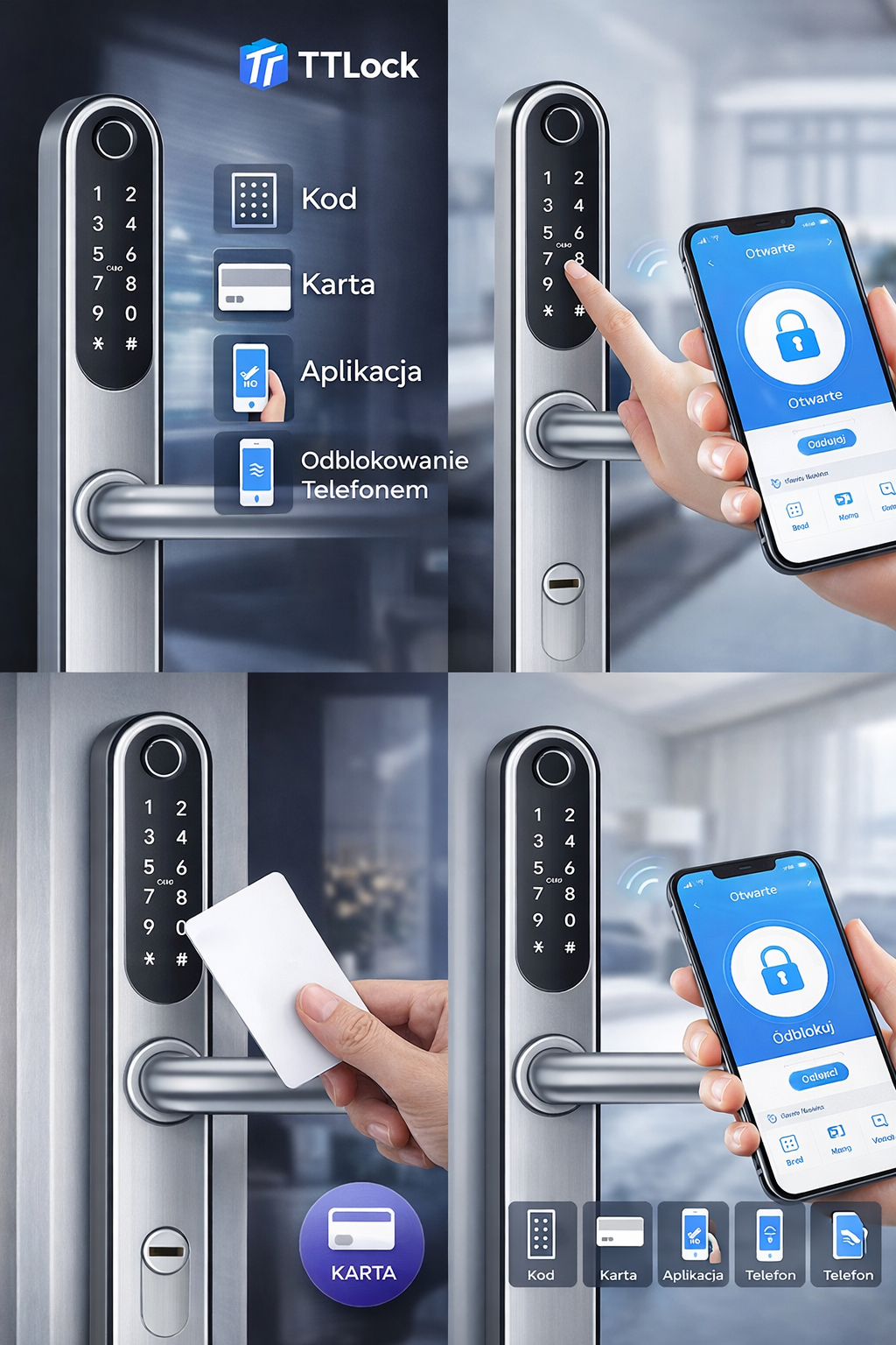 Inteligentny zamek Keyflow S2B - obrazek 4