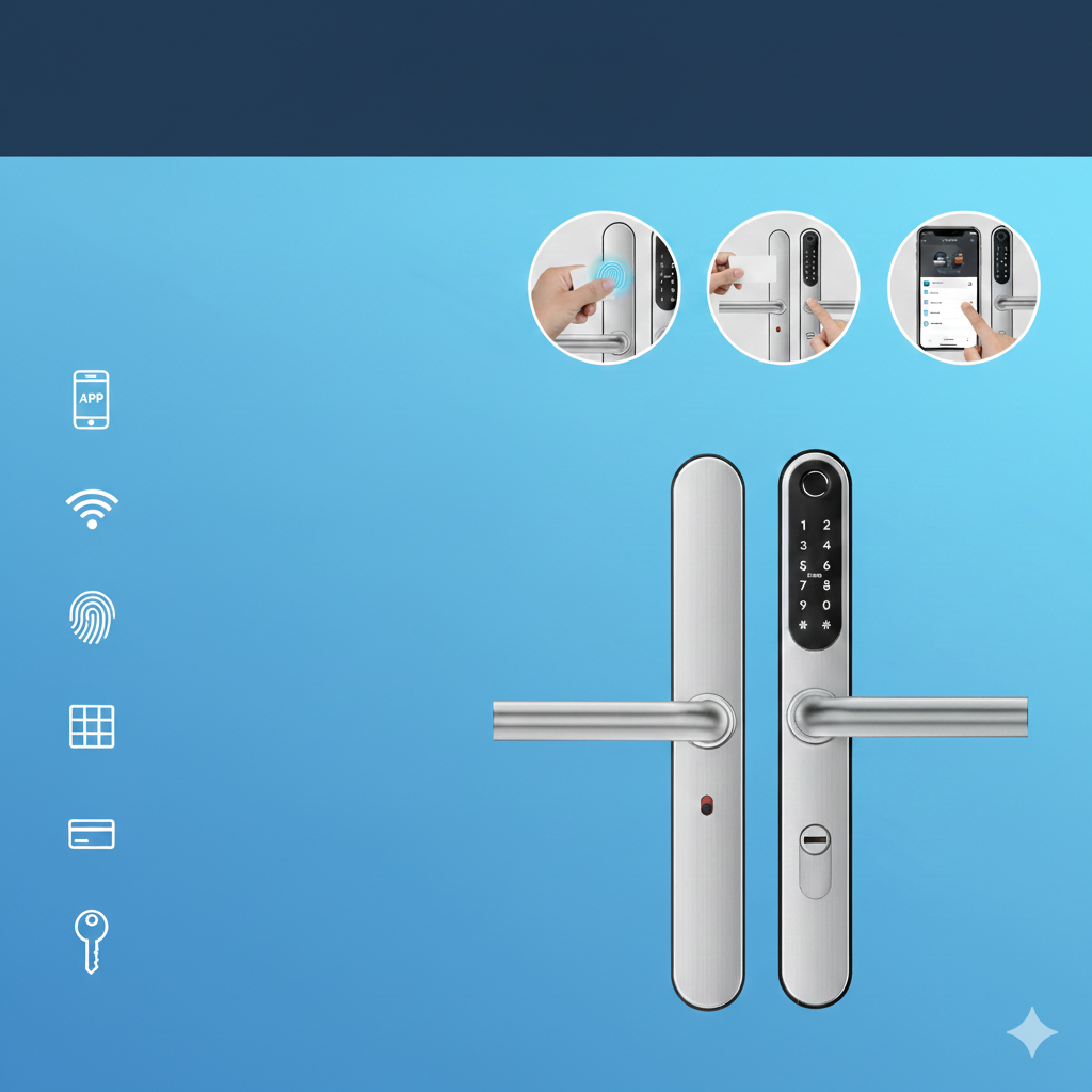 Inteligentny zamek Keyflow S2B - obrazek 2